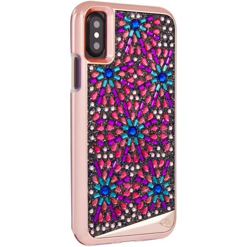  Case-Mate iPhone X Case - Brilliance - 800+ Genuine Crystals - Protective Design for Apple iPhone 10 - Lace