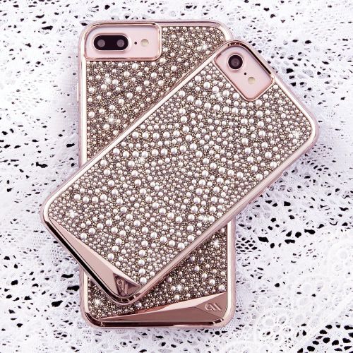  Case-Mate iPhone X Case - Brilliance - 800+ Genuine Crystals - Protective Design for Apple iPhone 10 - Lace