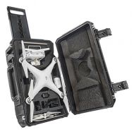 CasePro CP-PHAN4-CO DJI Phantom 4 Drone Carry-On Hard Case (Black)