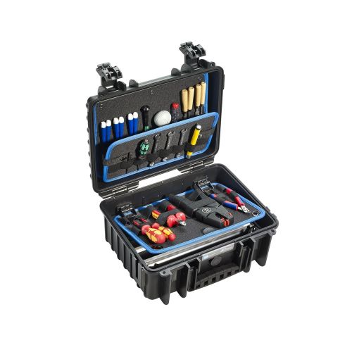  CasePro CP-GEN3000 Genesis Waterproof Tool Case with Removable Pallets, ABS Plastic, Black