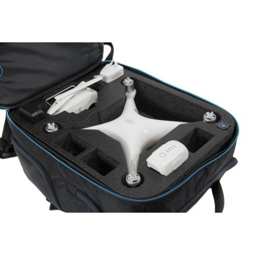  CasePro CP-PHAN4-BP DJI Phantom 4 Drone Backpack (Black)