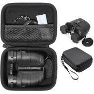 Binoculars Case Compatible with 15x25, 12x25, 10x25, 16x21 Binoculars Like Occer, Hontry, Gskyer, SkyGenius, Aurosports, Pentax, Beenate, L-Byakov, Mahauk, Leupold