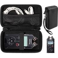 CaseSack Case compatible with Tascam DR-40X Four Track Handheld Recorder and USB Interface