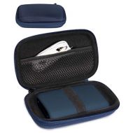 Casesack case for Fujifilm Instax Mini Link Smartphone Printer, Also Good for Canon Ivy CLIQ+, CLIQ, CLIQ 2, CLIQ+2, HP Sprocket 1st/ 2nd, Kodak Series, Detachable Wrist Strap (Blu