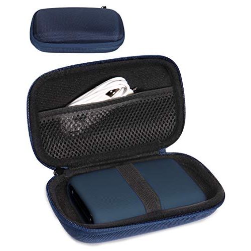  Casesack case for Fujifilm Instax Mini Link Smartphone Printer, Also Good for Canon Ivy CLIQ+, CLIQ, CLIQ 2, CLIQ+2, HP Sprocket 1st/ 2nd, Kodak Series, Detachable Wrist Strap (Blu