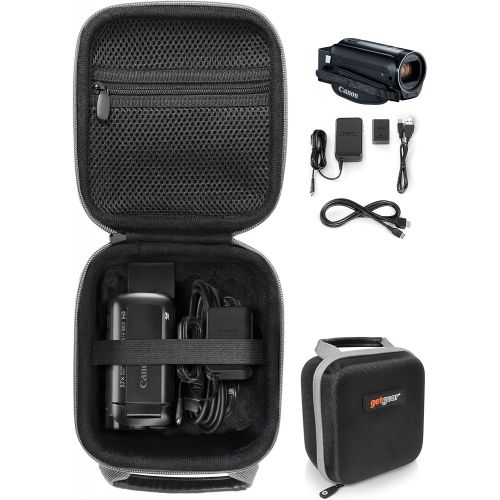  CaseSack Camcorder Case for Sony HD Video Recording HDRCX440, HDRCX405 Handycam; Canon VIXIA HF R800, Panasonic HC-V180K, Kimire HD Recorder, Sony HDRAZ1VR/W, SiOnyx Aurora Day/Nig