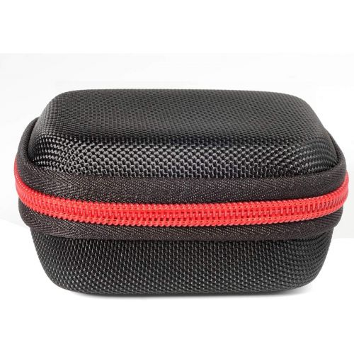  [아마존베스트]CaseSack Golf GPS Case for Bushnell Phontom Golf GPS, Neo Ghost Golf GPS, Garmin 010-01959-00 Approach G10, & Other Handheld GPS, More Room for Cable and Others (Black with Red Zip