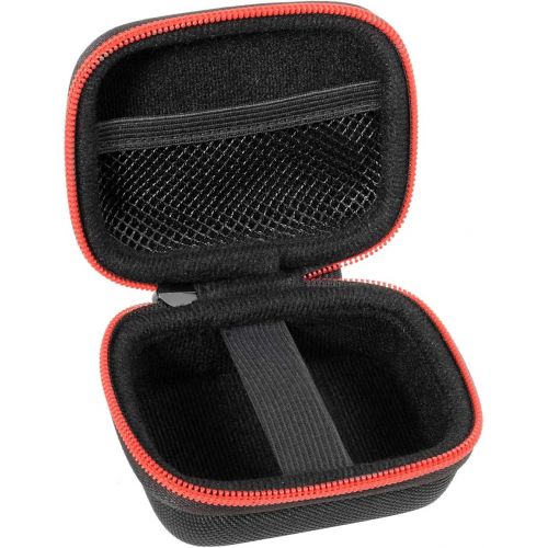  [아마존베스트]CaseSack Golf GPS Case for Bushnell Phontom Golf GPS, Neo Ghost Golf GPS, Garmin 010-01959-00 Approach G10, & Other Handheld GPS, More Room for Cable and Others (Black with Red Zip