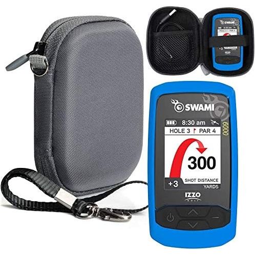  [아마존베스트]Golf GPS Case by CaseSack, Specially Designed for Izzo Swami 6000 Golf GPS, and Swami 4000, 4000+, 5000 Golf GPS Rangefinder; Garmin Approach G30, G6, G7 (Gray)