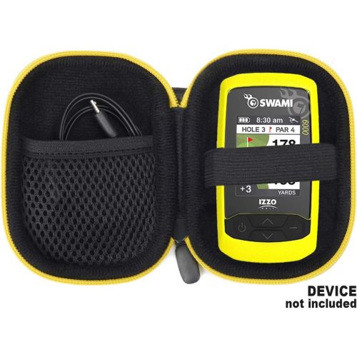  CaseSack Golf Course GPS Case for Golf GPS, Specially Designed for IZZO Swami 6000 Golf GPS, and Swami 4000, 4000+, 5000 Golf GPS Rangefinder; Garmin Approach G30, G6, G7, CANMORE HG200 (Bl