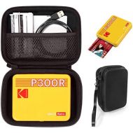 CaseSack Case for Kodak Mini 3 Retro Portable Photo Printer, Kodak Mini Shot 3 Retro 2-in-1, Zink Kodak Step Printer, All-New Mini 3 Square, mesh Accessories Pocket, Detachable Wri