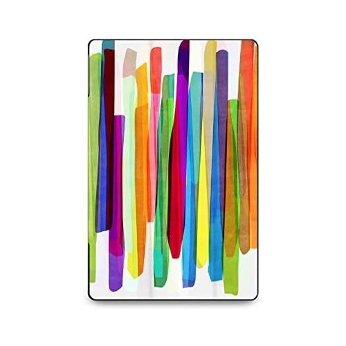  caseable Fire Tablet Cover with Colorful Stripes 1 Design