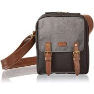 caseable shoulder travel bag for Kindle in black / grey