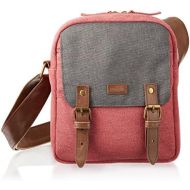 caseable shoulder travel bag for Kindle in maroon / grey