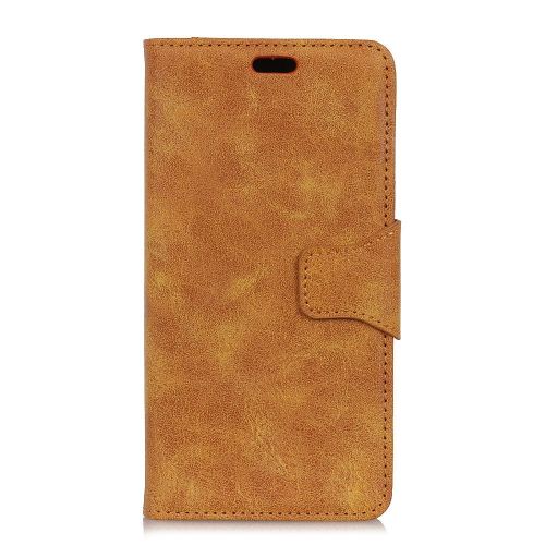  Casefirst Sony Xperia XA1 Plus Case, Homory Sony Xperia XA1 Plus Leather Wallet Case Book Design with Flip Cover and Stand [Credit Card Slot] Cover Case for Sony Xperia XA1 Plus - Brown