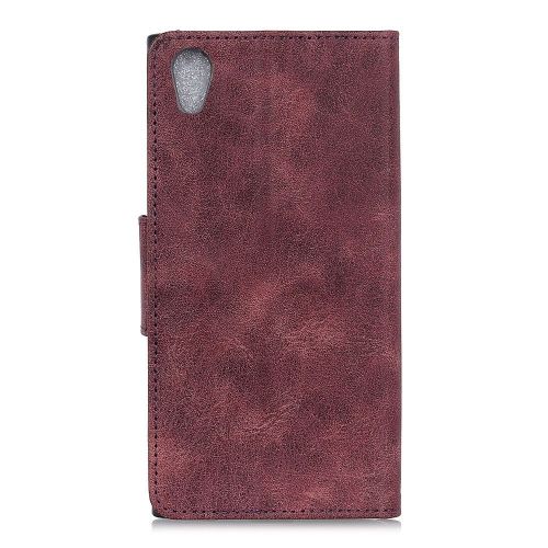  Casefirst Sony Xperia XA1 Plus Case, Homory Sony Xperia XA1 Plus Leather Wallet Case Book Design with Flip Cover and Stand [Credit Card Slot] Cover Case for Sony Xperia XA1 Plus - Brown