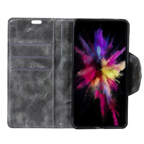  Casefirst Huawei Mate 20 Lite Case, Premium PU Leather Wallet Pouch Flip Cover Case Anti-Scratch Defender CoverCellphone Case for Huawei Mate 20 Lite (Black)