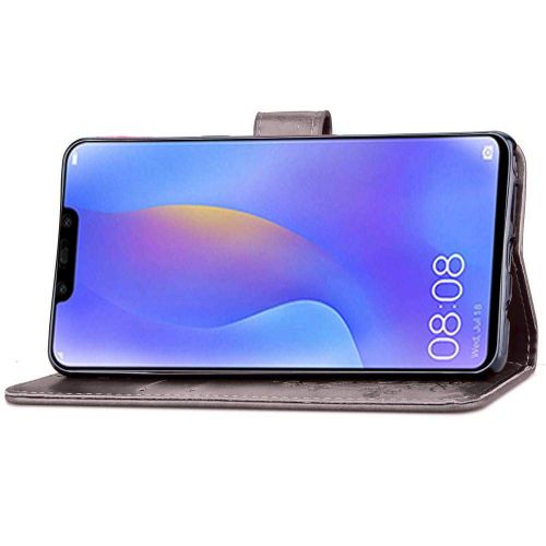  Casefirst Huawei Nova 3i Wallet Case,Homory Stylish Slim PU Leather Cover Stand and Card Holders Wallet Phone Cover Leather Case Protective Case for Huawei Nova 3i -Black