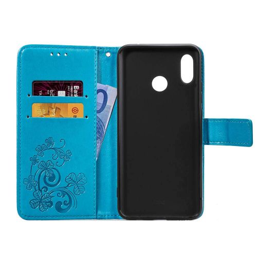  Casefirst Huawei Nova 3i Wallet Case,Homory Stylish Slim PU Leather Cover Stand and Card Holders Wallet Phone Cover Leather Case Protective Case for Huawei Nova 3i -Black