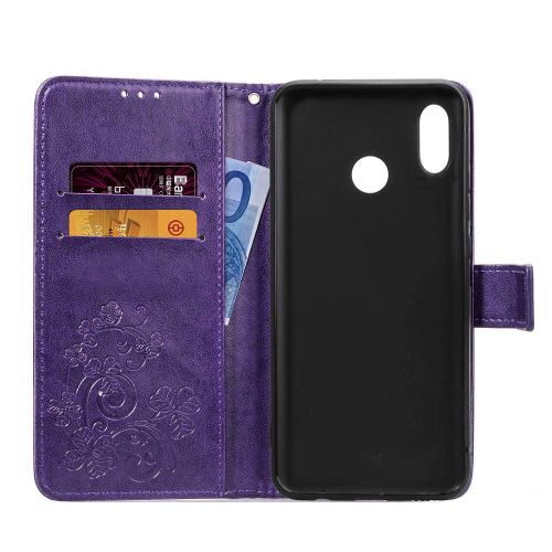  Casefirst Huawei Nova 3i Wallet Case,Homory Stylish Slim PU Leather Cover Stand and Card Holders Wallet Phone Cover Leather Case Protective Case for Huawei Nova 3i -Black