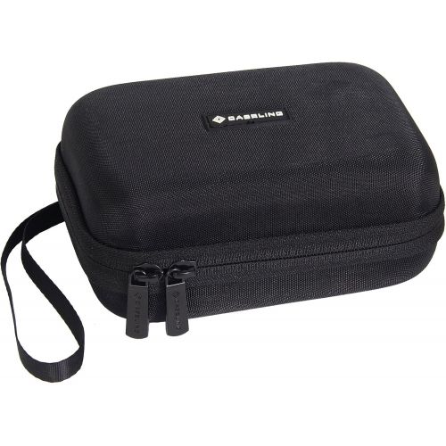  [아마존베스트]Caseling Hard Carrying GPS Case for up to 5-inch Screens. for Garmin Nuvi, Tomtom, Magellan, GPS  Mesh Pocket for USB Cable and Car Charger - Black