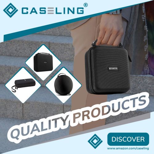  Caseling Hard Case Fits Epson Workforce ES-50 / ES-55R / ES-60W / ES-65WR / DS-30 / DS-70 / DS-80W - Portable Document & Image Scanner - Storage Carrying Travel Bag