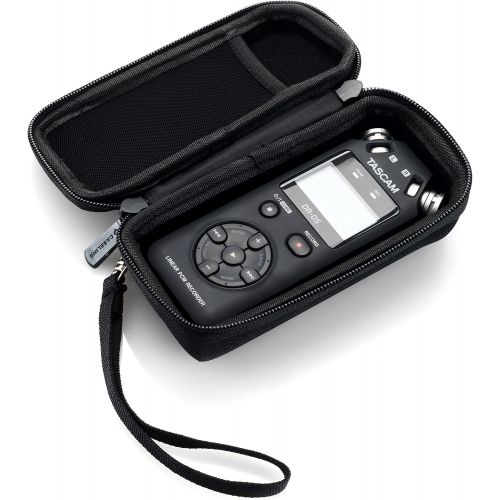  [아마존베스트]Hard CASE fits TASCAM DR-05 / DR-05X (Version 2/1) Portable Digital Recorder. - Includes Mesh Pocket for Accessories. by Caseling