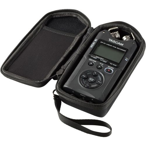  [아마존베스트]Hard case for: Zoom H4 N. & For: Tascam DR Portable Digital Recorder - With Mesh Bag caseling