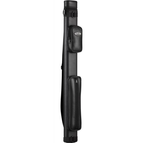  Casemaster by GLD Products Casemaster Q-Vault Classic BilliardPool Cue Hard Case, Holds 1 Complete 2-Piece Cue (1 Butt1 Shaft)