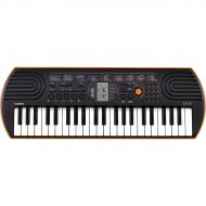 Casio},description:The Casio 44-key SA-76 offers all discoverers of music the essentials for playing those first tunes. 100 tones, 50 rhythms and 10 integrated songs provide variet