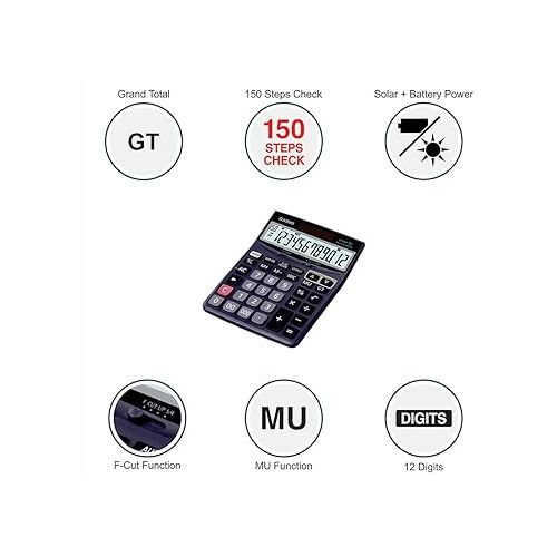 카시오 Casio DJ-120D Business Desktop Calculator with Check & Correct