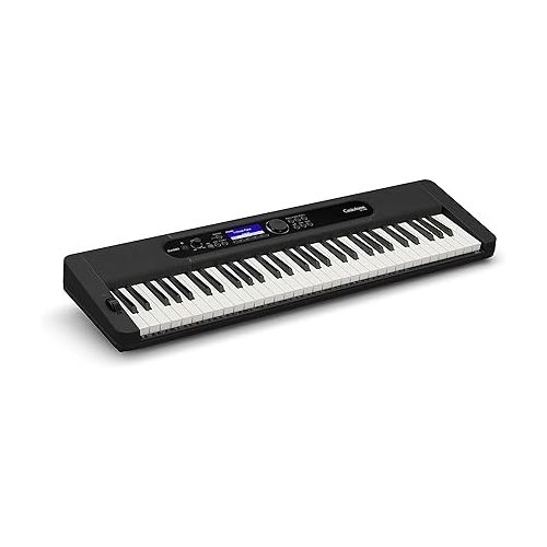 카시오 Casio CT-S400 Educational Pack with Stand and eMedia Instructional Software, AC Adapter and Headphone