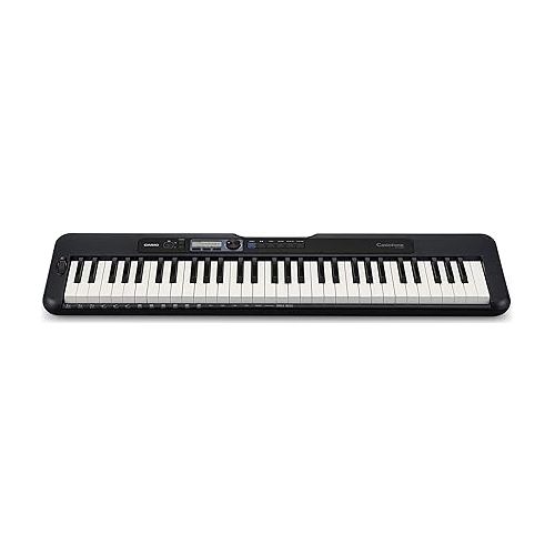 카시오 Casio CT-S300 61-Key Premium Keyboard Pack with Stand, Headphones & Power Supply + Casio ARBENCH X-Style Adjustable Padded Folding Keyboard Bench