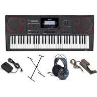 Casio CTX5000 Premium Pack with Stand, AC Adapter and Headphones PPK