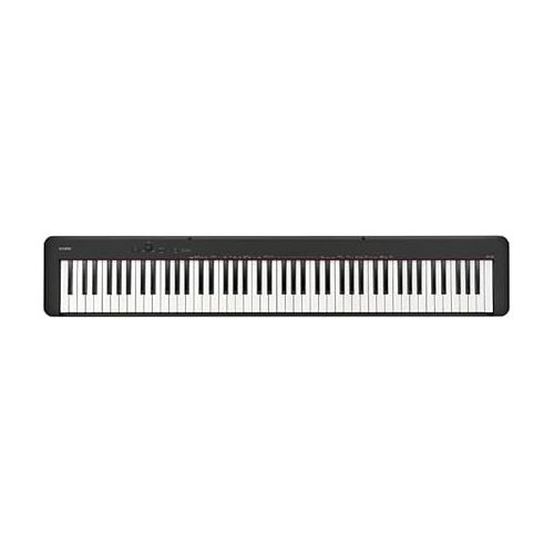 카시오 Casio CDP-S160 88-Key Compact Digital Piano Bundle with Adjustable Stand, Bench, Instructional Book, Austin Bazaar Instructional DVD, Online Piano Lessons, and Polishing Cloth
