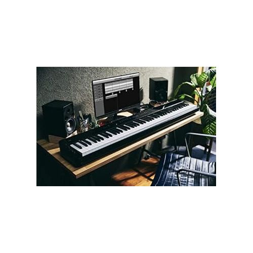 카시오 Casio Privia PX-S3100 Digital Piano - Black Bundle with CS-68 Stand, Bench, Headphone, Instructional Book, Online Lessons, Austin Bazaar Instructional DVD, and Polishing Cloth