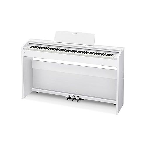 카시오 Casio Privia PX-870WE 88-Key Digital Piano (White)