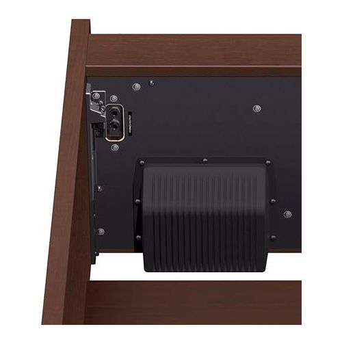 카시오 Casio Privia PX-870 Digital Piano - Walnut Bundle with Adjustable Bench, Headphone, Instructional Book, Online Lessons, Austin Bazaar Instructional DVD, and Polishing Cloth