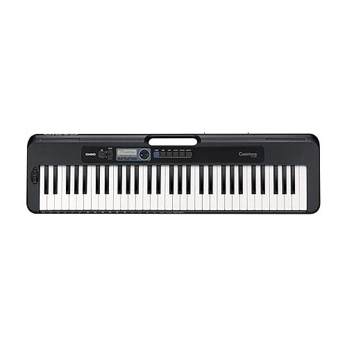 카시오 Casio CT-S300 61-Key Premium Keyboard Package with Headphones, Stand, Power Supply, 6-Foot USB Cable and eMedia Instructional Software (CAS CTS300 EPA)