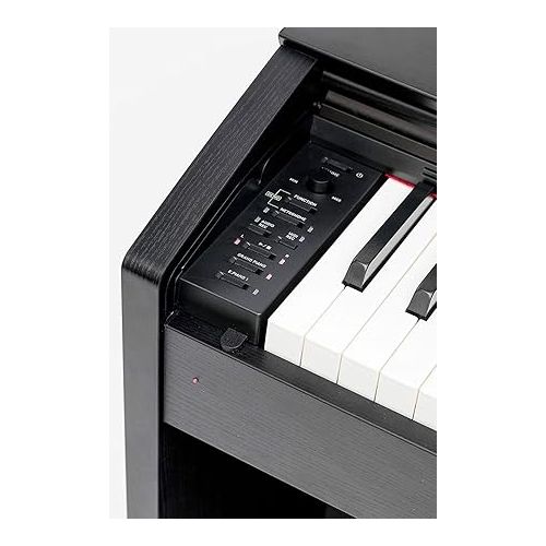 카시오 Casio Privia PX-870 Digital Piano - Black Bundle with Adjustable Bench, Headphone, Instructional Book, Online Piano Lessons, Austin Bazaar Instructional DVD, and Polishing Cloth