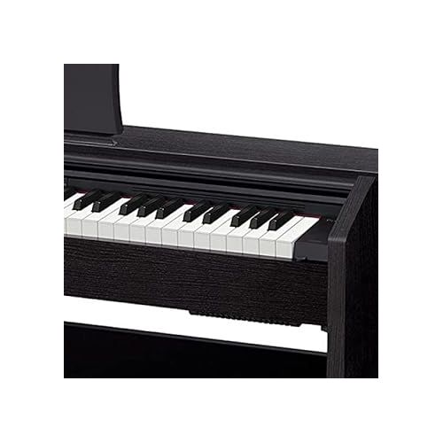 카시오 Casio Privia PX-770 Digital Piano - Black Bundle with Adjustable Bench, Headphone, Instructional Book, Austin Bazaar Instructional DVD, Online Piano Lessons, and Polishing Cloth