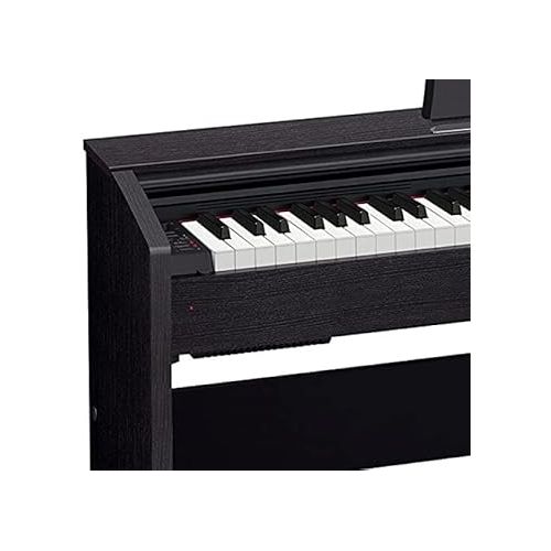 카시오 Casio Privia PX-770 Digital Piano - Black Bundle with Adjustable Bench, Headphone, Instructional Book, Austin Bazaar Instructional DVD, Online Piano Lessons, and Polishing Cloth