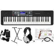 Casio CTS500 Educational Pack with Stand and eMedia Instructional Software, AC Adapter and Headphone