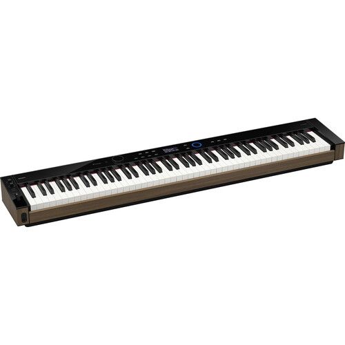 카시오 Casio Privia PXS6000CS 88-Key Portable Digital Piano Bundle with Wooden Stand