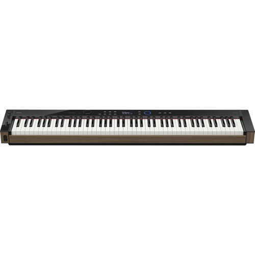 카시오 Casio Privia PXS6000CS 88-Key Portable Digital Piano Bundle with Wooden Stand