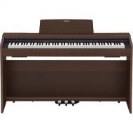 Casio Privia PX-870 88-Key Digital Console Piano with Built-In Speakers (Brown)