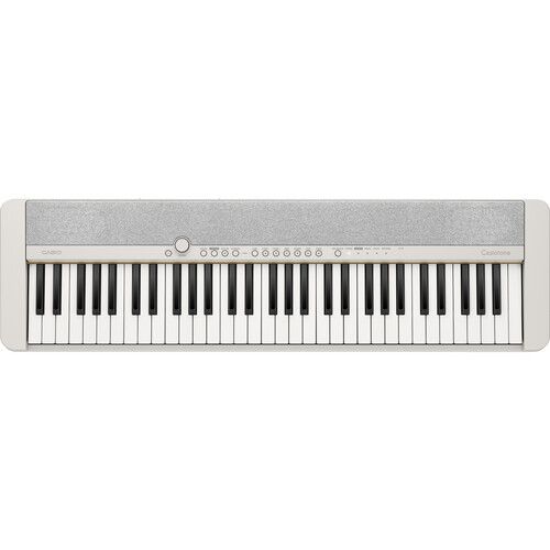 카시오 Casio CT-S1 61-Key Touch-Sensitive Portable Keyboard (White)