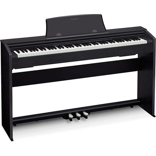 카시오 Casio PX-770BK Privia 88-Key Digital Piano (Black)