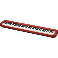 Casio CDP-S160 88-Key Slim-Body Portable Digital Piano (Red)