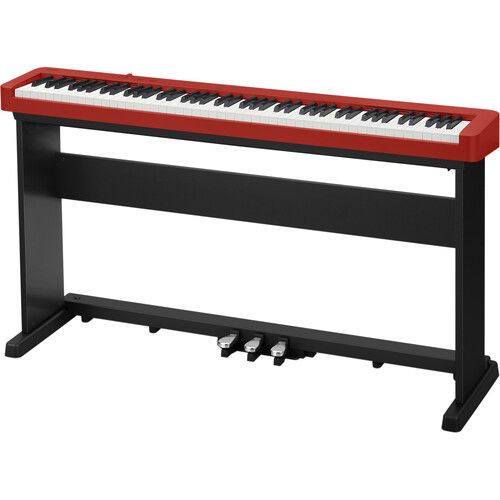 카시오 Casio CDP-S160 88-Key Slim-Body Portable Digital Piano (Red)